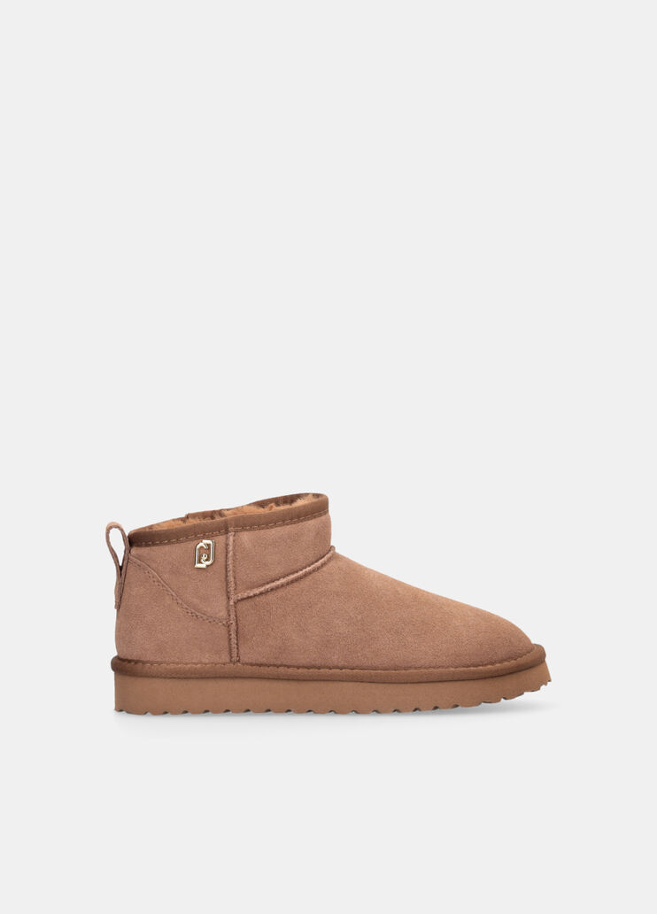 Suede ankle boots cognac Liu Jo - large image number 1 Suede ankle boots cognac Liu Jo - large image number 1