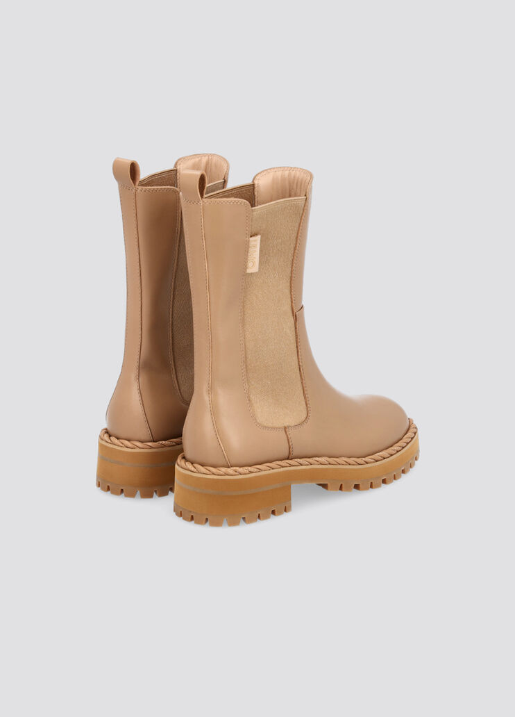 Leder-Stiefelette Camel Liu Jo - large image number 2 Leder-Stiefelette Camel Liu Jo - large image number 2