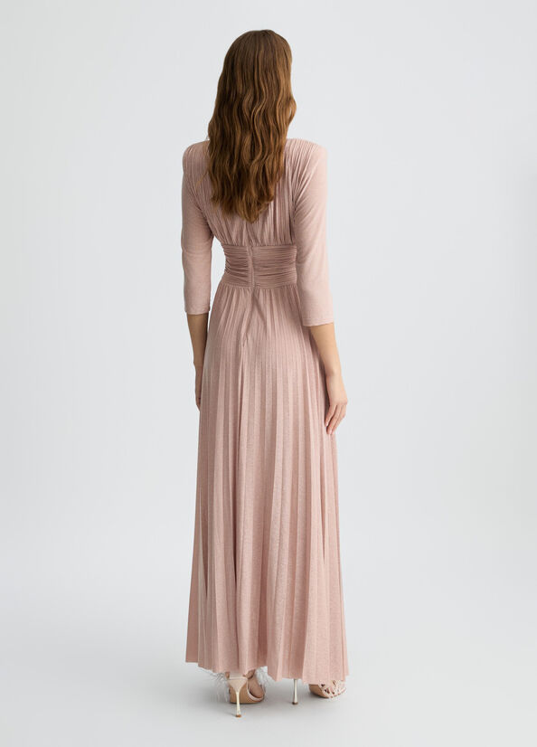 Langes Plisseekleid Rosa Liu Jo - large image number 1