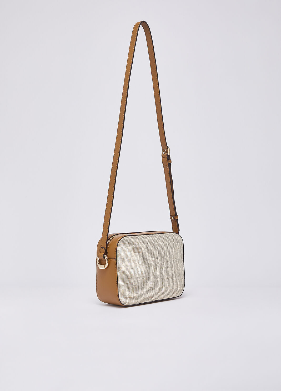 Medium jute crossbody bag beige Liu Jo - large image number 3