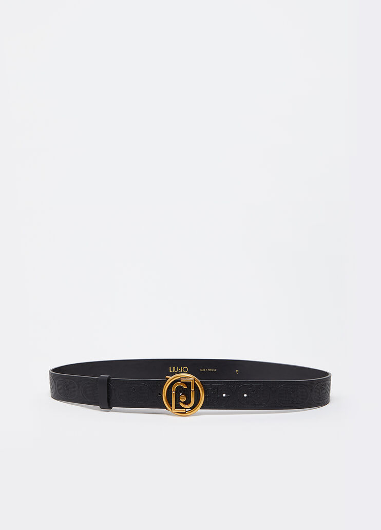 Belt with logo black Liu Jo - medium Belt with logo black Liu Jo - medium