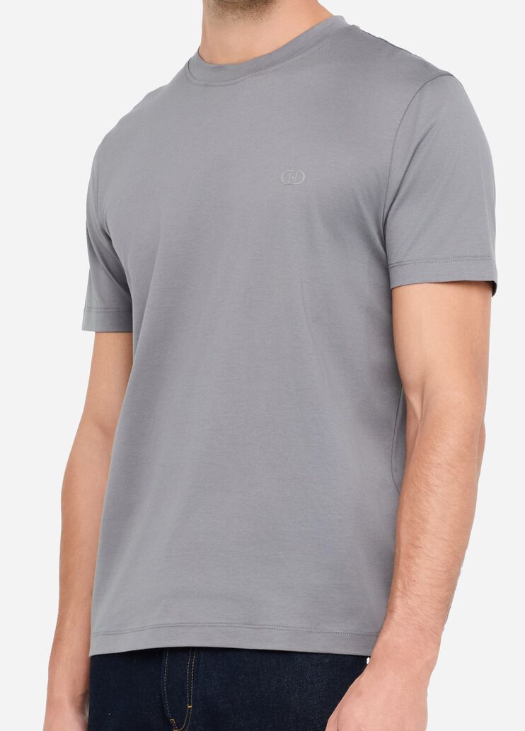 T-shirt en coton gris Liu Jo - large image number 3 T-shirt en coton gris Liu Jo - large image number 3