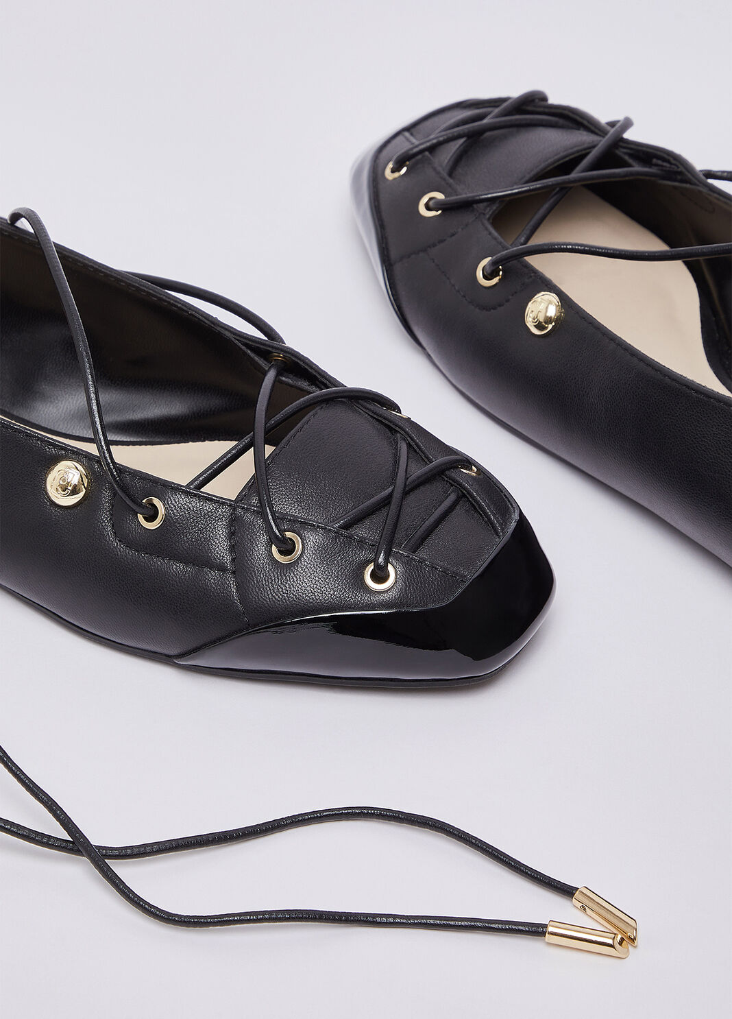 Ballerine lace-up nero Liu Jo - large image number 7