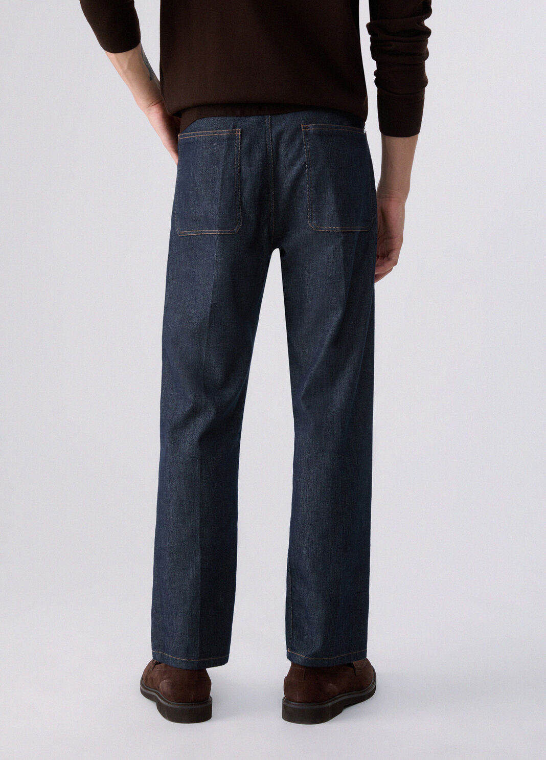 Straight-Jeans aus Wollmischung Klassische Waschung Liu Jo - large image number 1