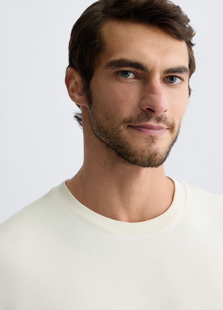 White sweatshirt with logo white Liu Jo - large image number 2 White sweatshirt with logo white Liu Jo - large image number 2