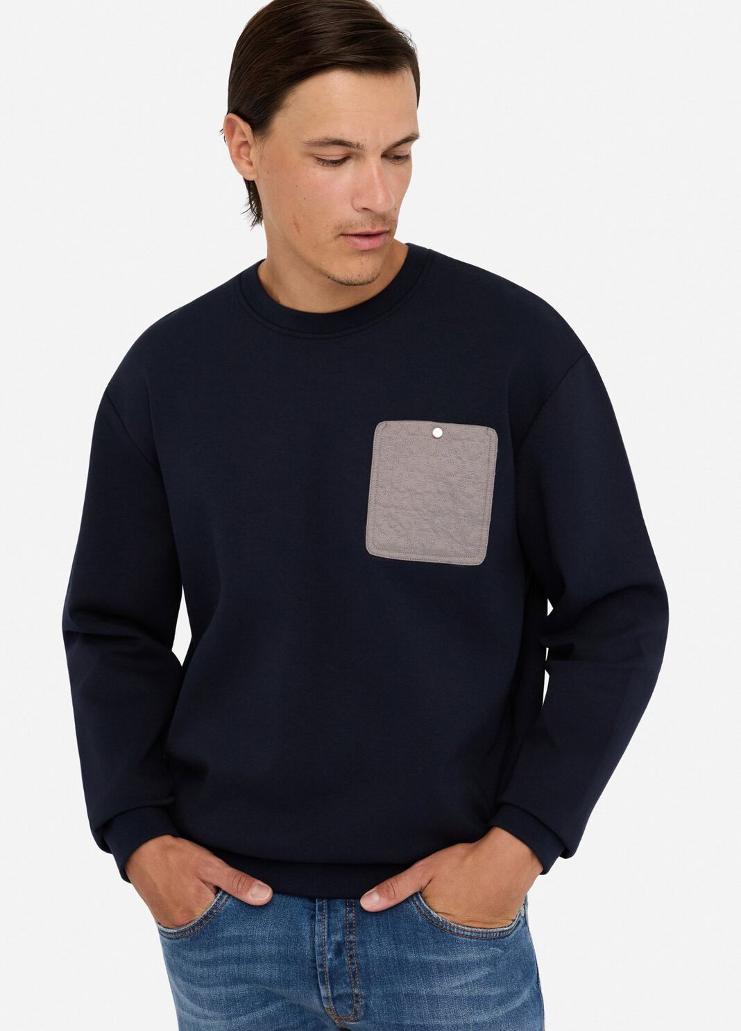 Scuba sweatshirt dark blue Liu Jo - large image number 2