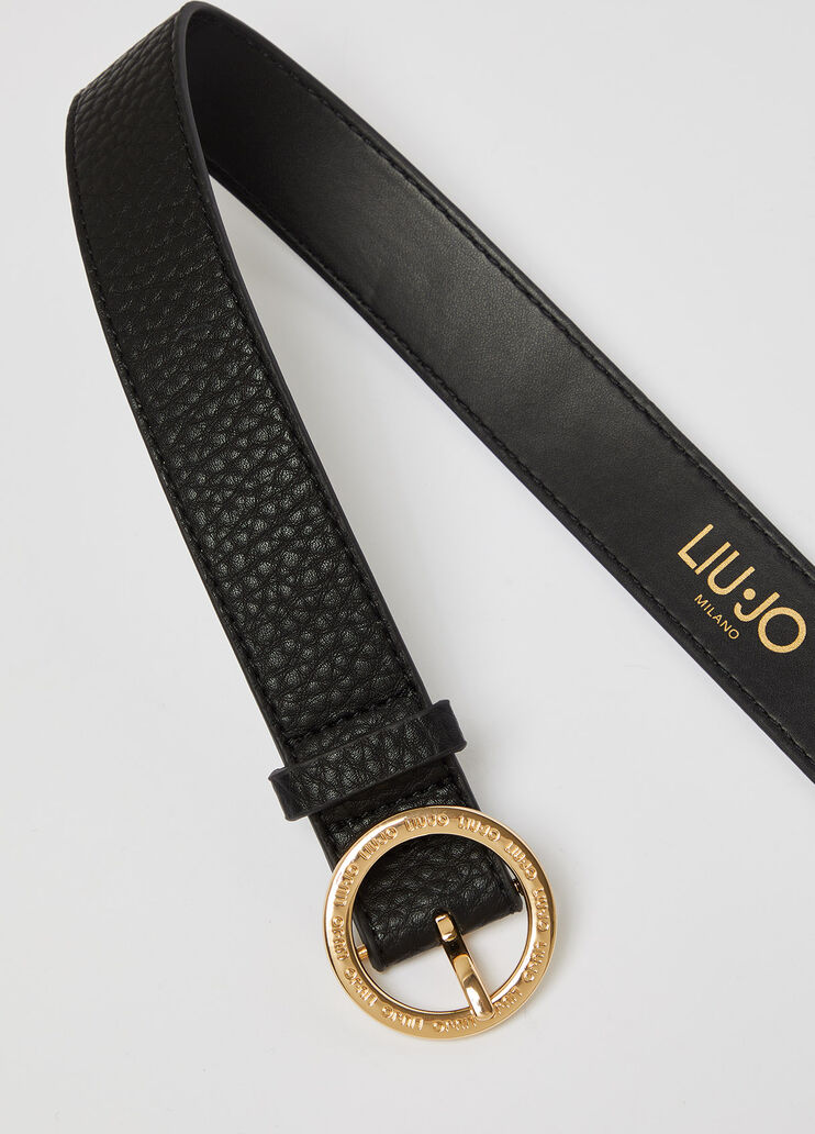 Eco-friendly belt  black Liu Jo - large image number 1 Eco-friendly belt  black Liu Jo - large image number 1