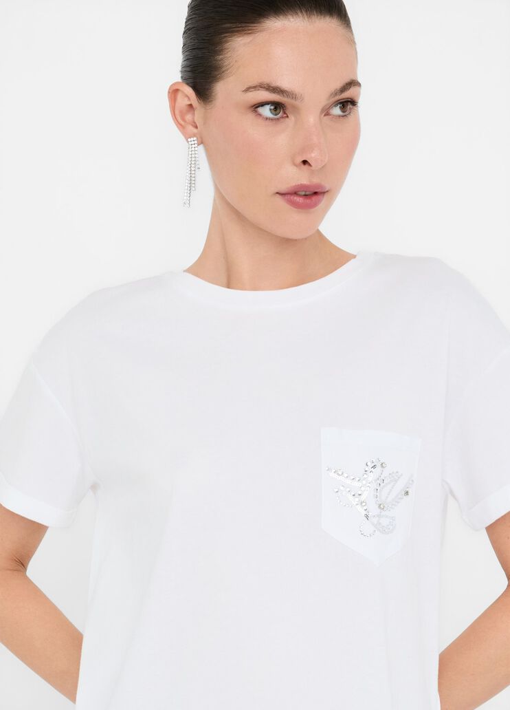 Liu Jo Better T-shirt white Liu Jo - large image number 2 Liu Jo Better T-shirt white Liu Jo - large image number 2