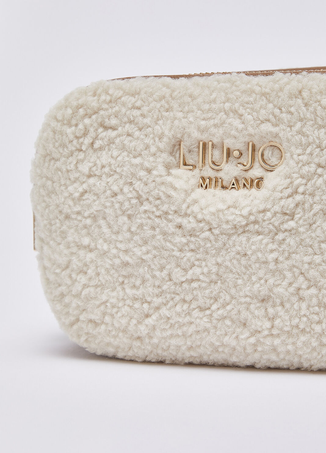 Small crossbody bag in teddy cream Liu Jo - large image number 4