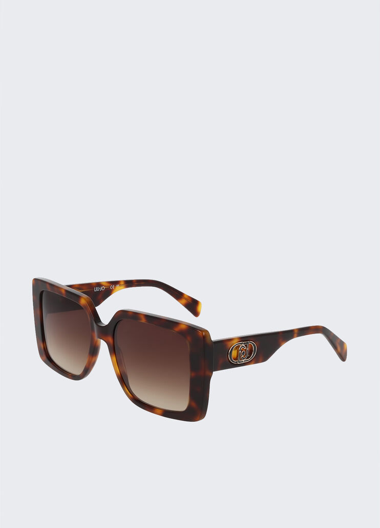 Square sunglasses tortoiseshell Liu Jo - large image number 1 Square sunglasses tortoiseshell Liu Jo - large image number 1
