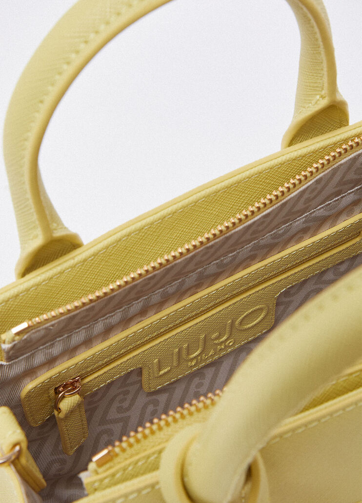 Kleine Handtasche mit Anh&auml;nger gelb Liu Jo - medium
