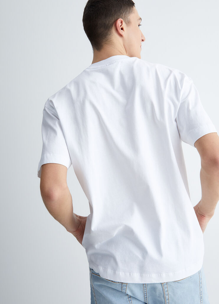 T-Shirt für Herren mit Logo weiß Liu Jo - large image number 1