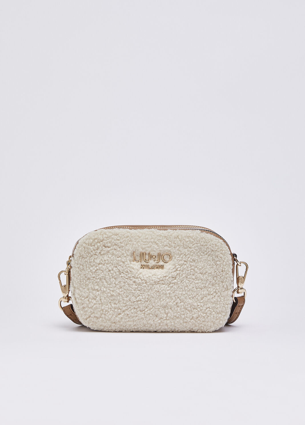 Small crossbody bag in teddy cream Liu Jo - large image number 1