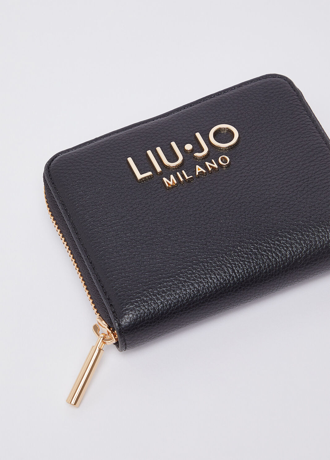 Portefeuille petit format noir Liu Jo - large image number 2
