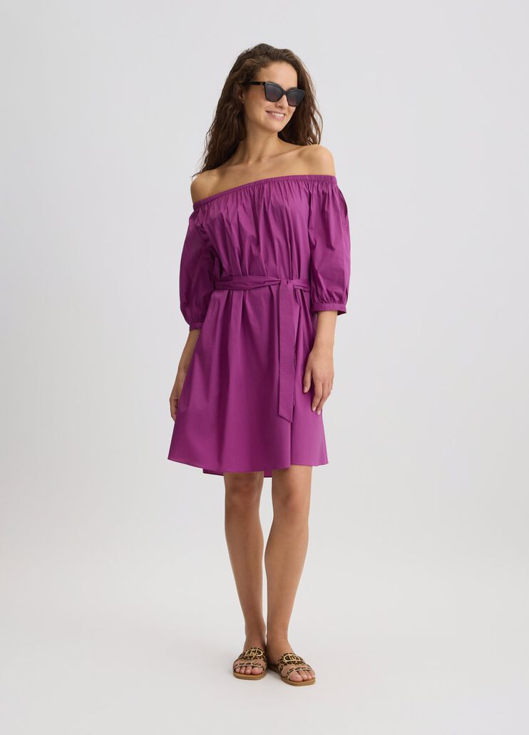 Cotton dress purple Liu Jo - large image number 5 Cotton dress purple Liu Jo - large image number 5