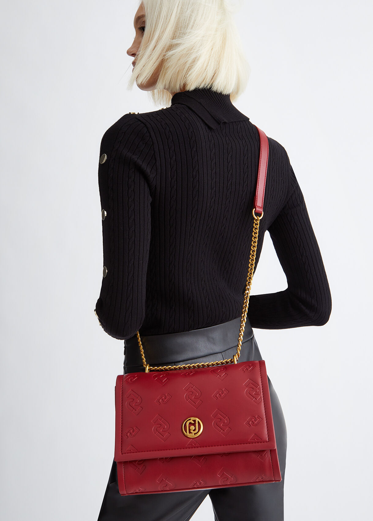 Liu jo cheap red bag