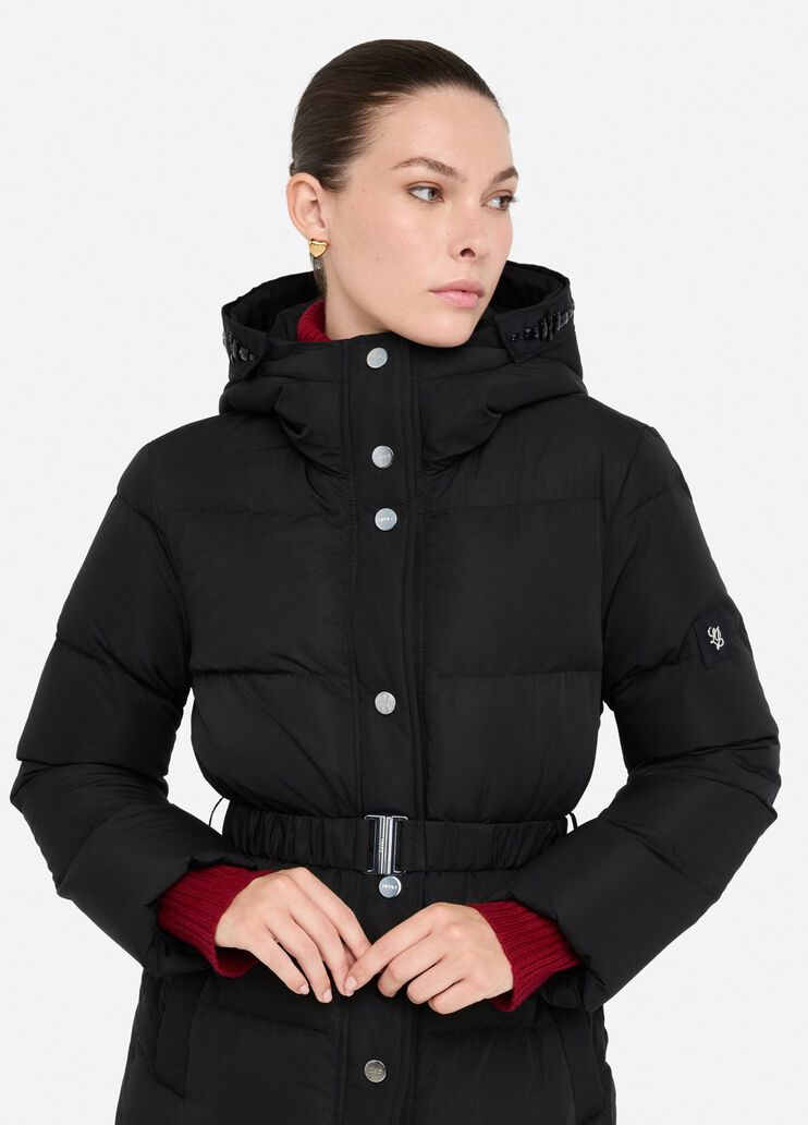 Doudoune longue avec broderies bijoux noir Liu Jo - medium Doudoune longue avec broderies bijoux noir Liu Jo - medium