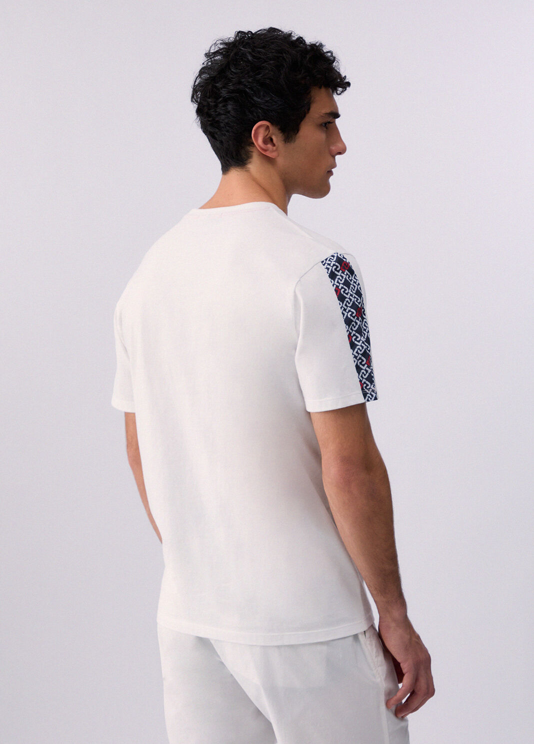 T-shirt with printed insert blue Liu Jo - large image number 1