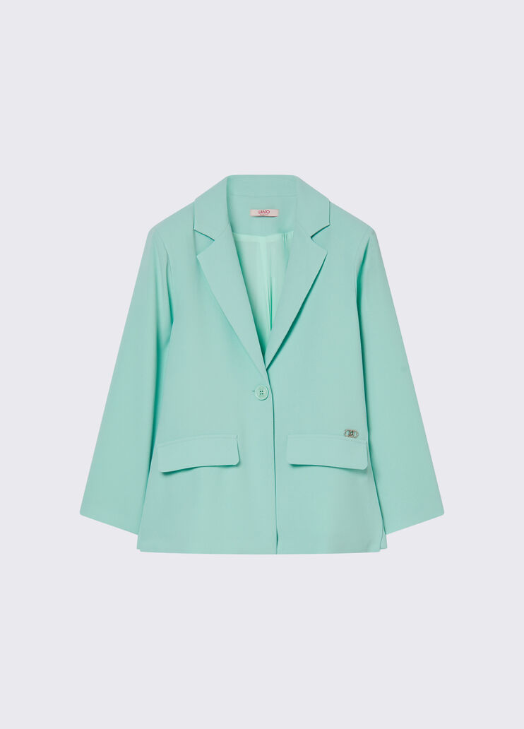 Envers satin jacket mint green Liu Jo - medium