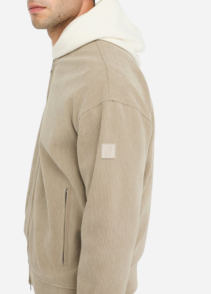 Bomberjacke aus Samt Grau Liu Jo - medium Bomberjacke aus Samt Grau Liu Jo - medium