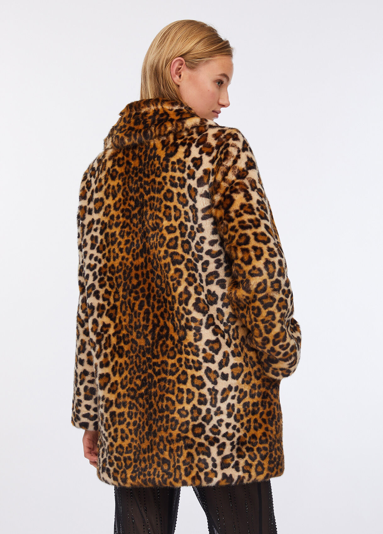 Animal-print coat colour leopard print | Liu Jo