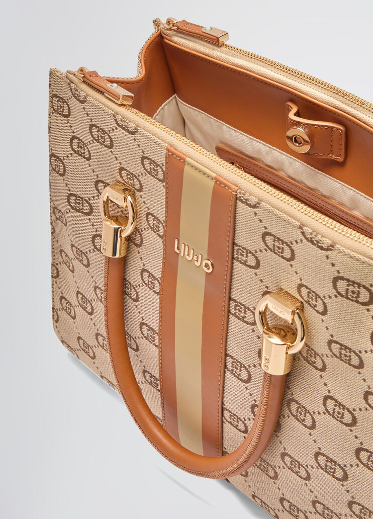 Tan handbag brown Liu Jo - large image number 6 Tan handbag brown Liu Jo - large image number 6