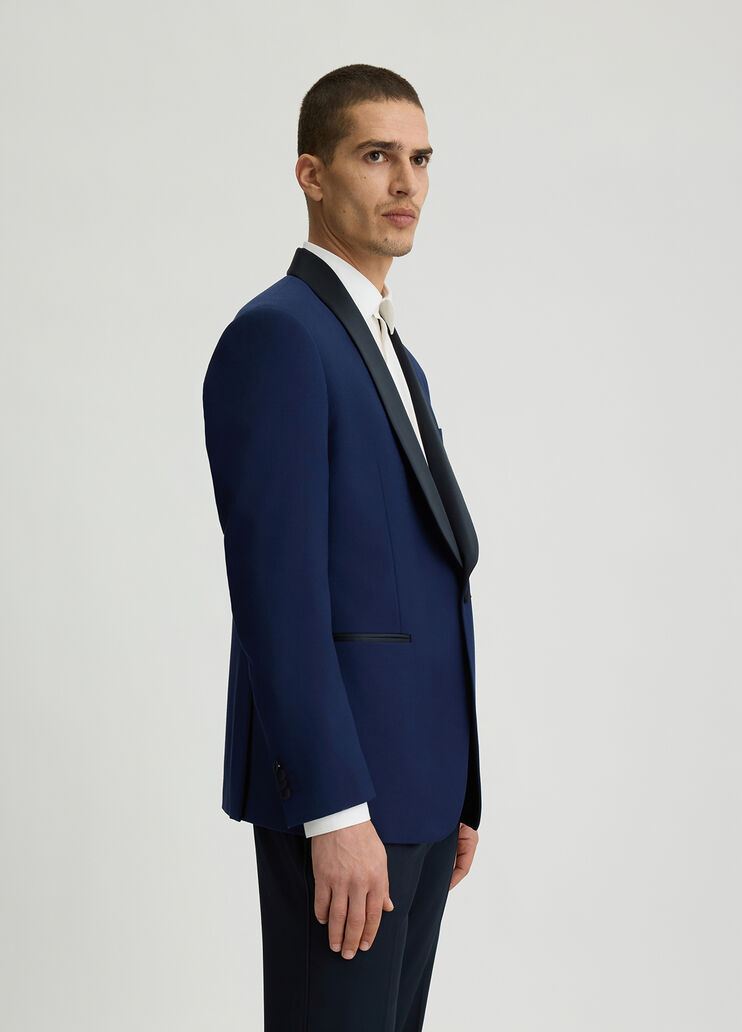 Men's tuxedo jacket dark blue Liu Jo - large image number 3 Men's tuxedo jacket dark blue Liu Jo - large image number 3