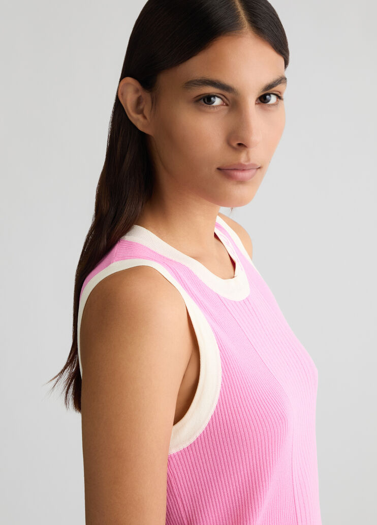 Pink knit top pink Liu Jo - large image number 3 Pink knit top pink Liu Jo - large image number 3