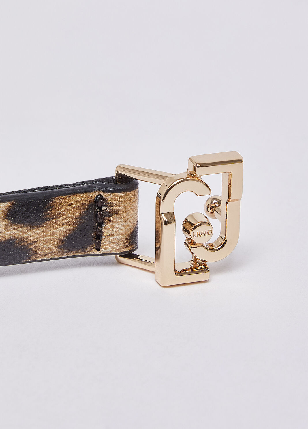 Ceinture fine &agrave; motif animalier animalier Liu Jo - large image number 3