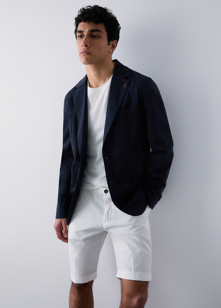 Slim fit Bermuda shorts white Liu Jo - medium