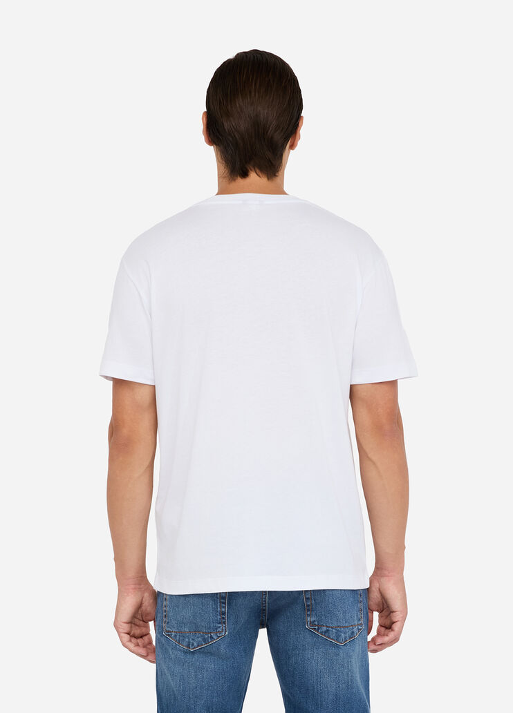 T-Shirt aus Baumwolle mit Logo Weiß Liu Jo - large image number 1