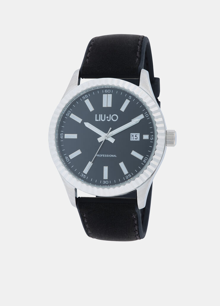 Watch with silicone strap black Liu Jo - medium
