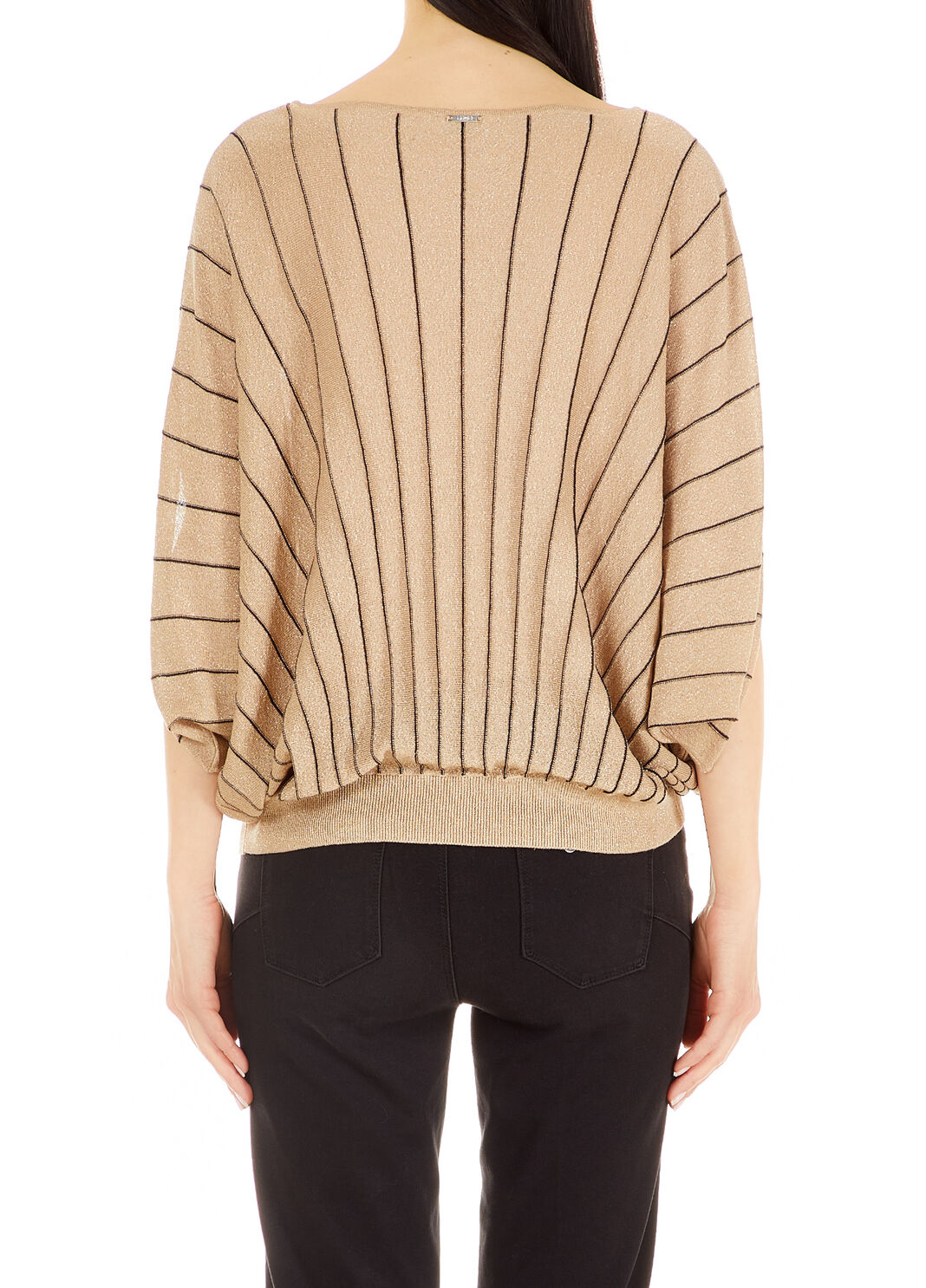 Jumper with lurex&reg; Golden Liu Jo - large image number 1