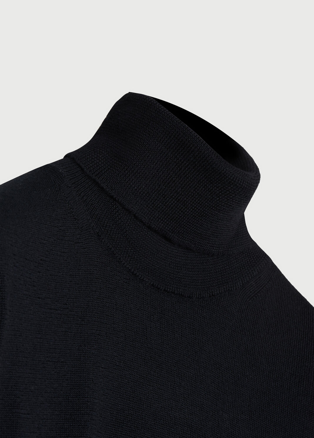 Jersey de cuello alto de lana Negro Liu Jo - large image number 2