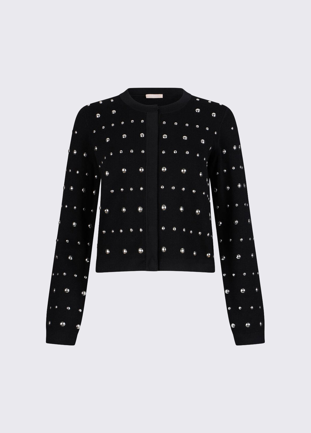 Кардиган с заклёпками черный Liu Jo - large image number 6