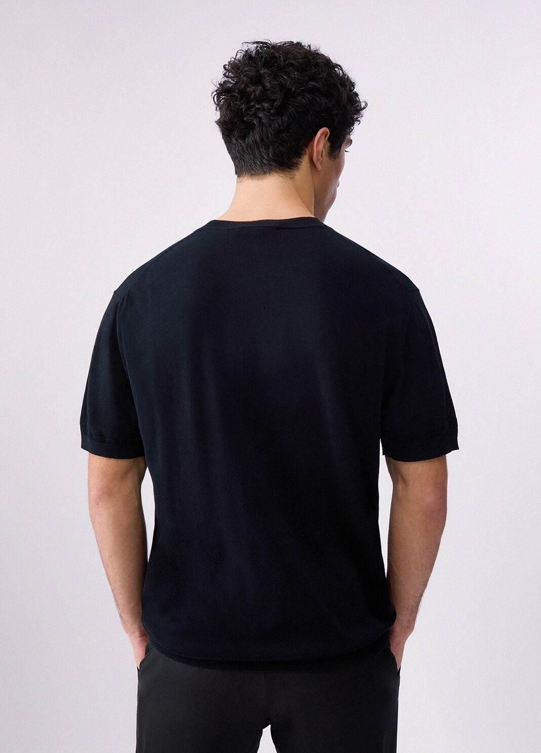 Cotton crepe T-shirt black Liu Jo - large image number 1