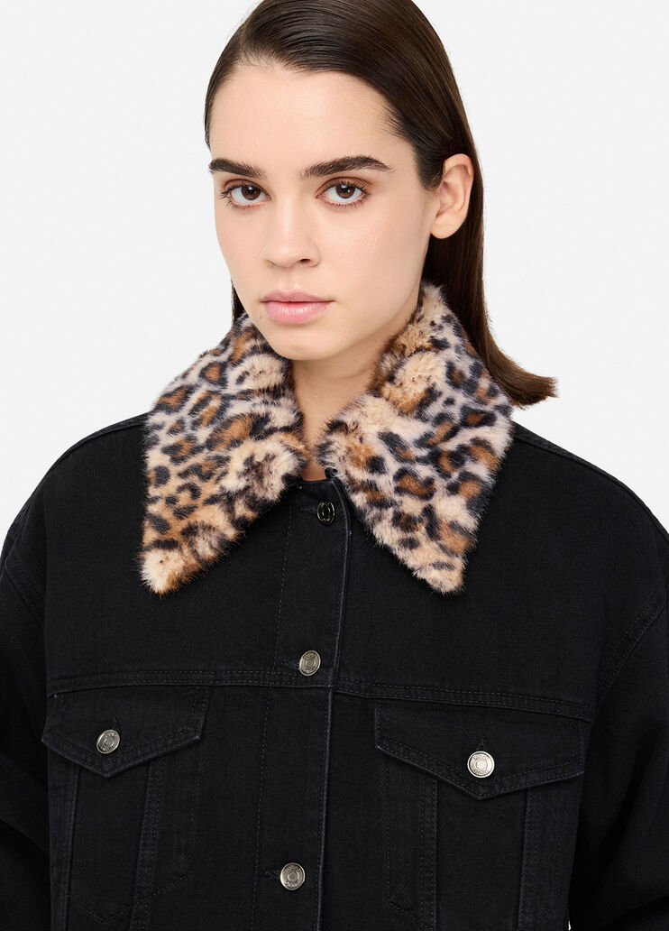 Jeansjacke Denim-Schwarz Liu Jo - large image number 2