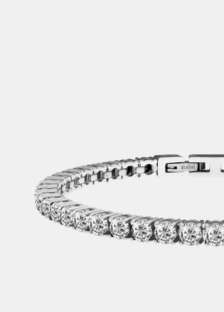 Tennis bracelet with diamantés silver Liu Jo - medium Tennis bracelet with diamantés silver Liu Jo - medium