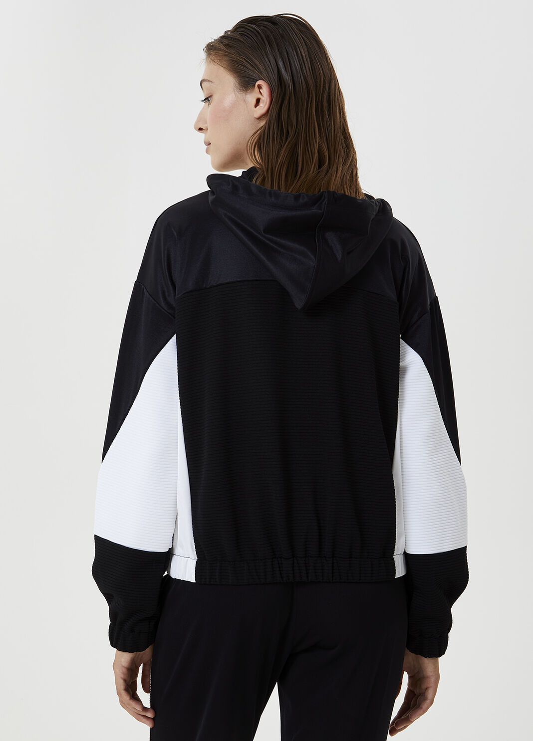 Zip hooded sweatshirt Black Liu Jo - large image number 1