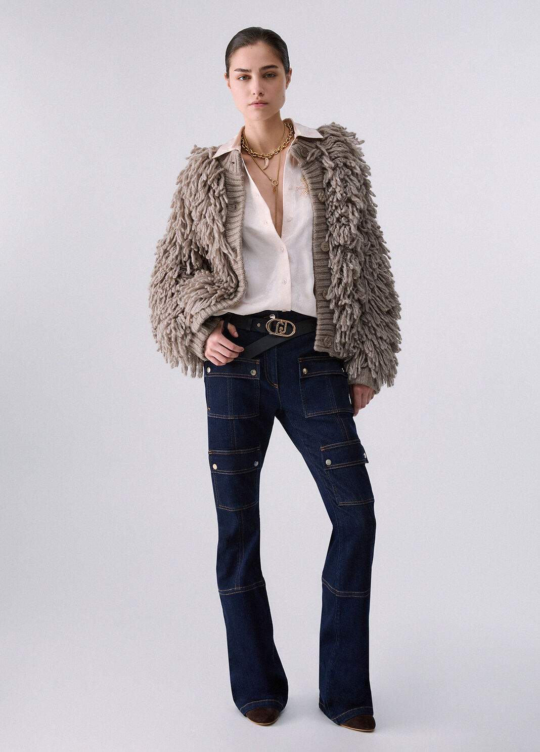 Flare Jeans with Pockets Normal wash Liu Jo - large image number 5