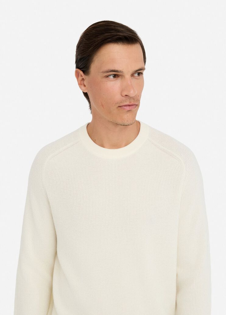 Wool and cashmere jumper white Liu Jo - large image number 4 Wool and cashmere jumper white Liu Jo - large image number 4
