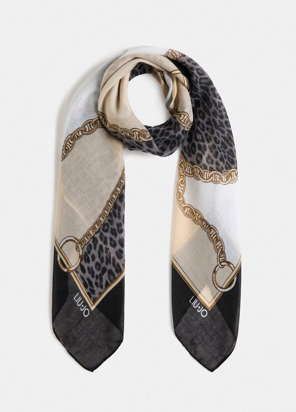 Foulard Liu Jo Better noir Liu Jo - medium