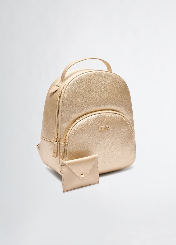 Rucksack with clutch bag gold-colour Liu Jo - large image number 2