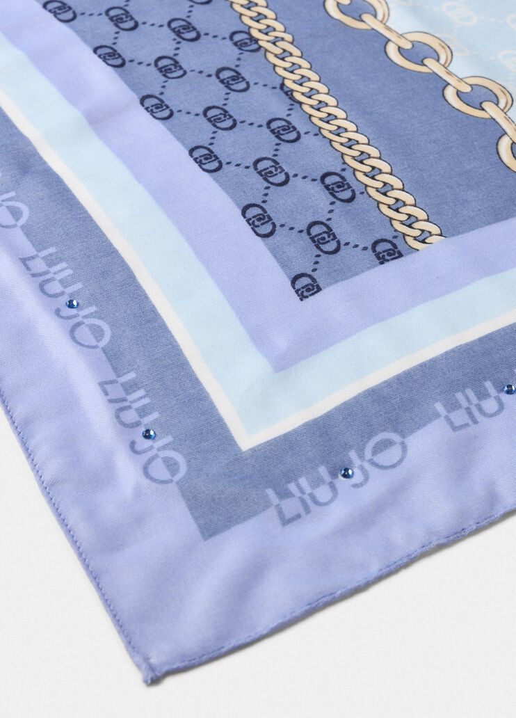 Liu Jo Better foulard light denim Liu Jo - large image number 3 Liu Jo Better foulard light denim Liu Jo - large image number 3