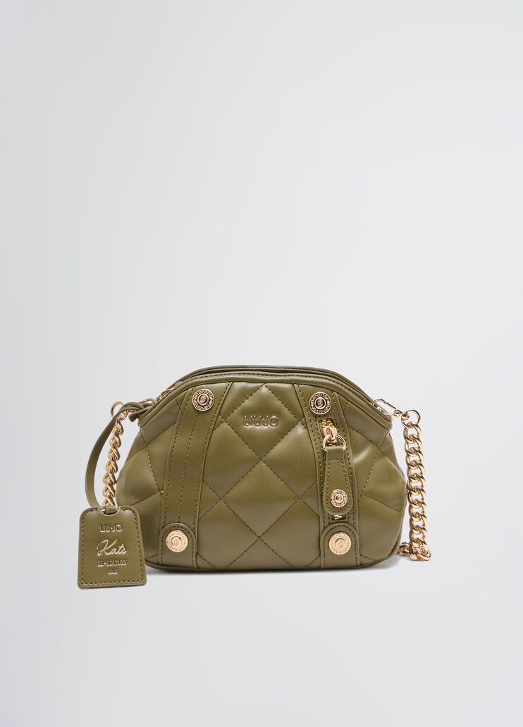 Pochette matelass&eacute;e vert militaire Liu Jo - medium