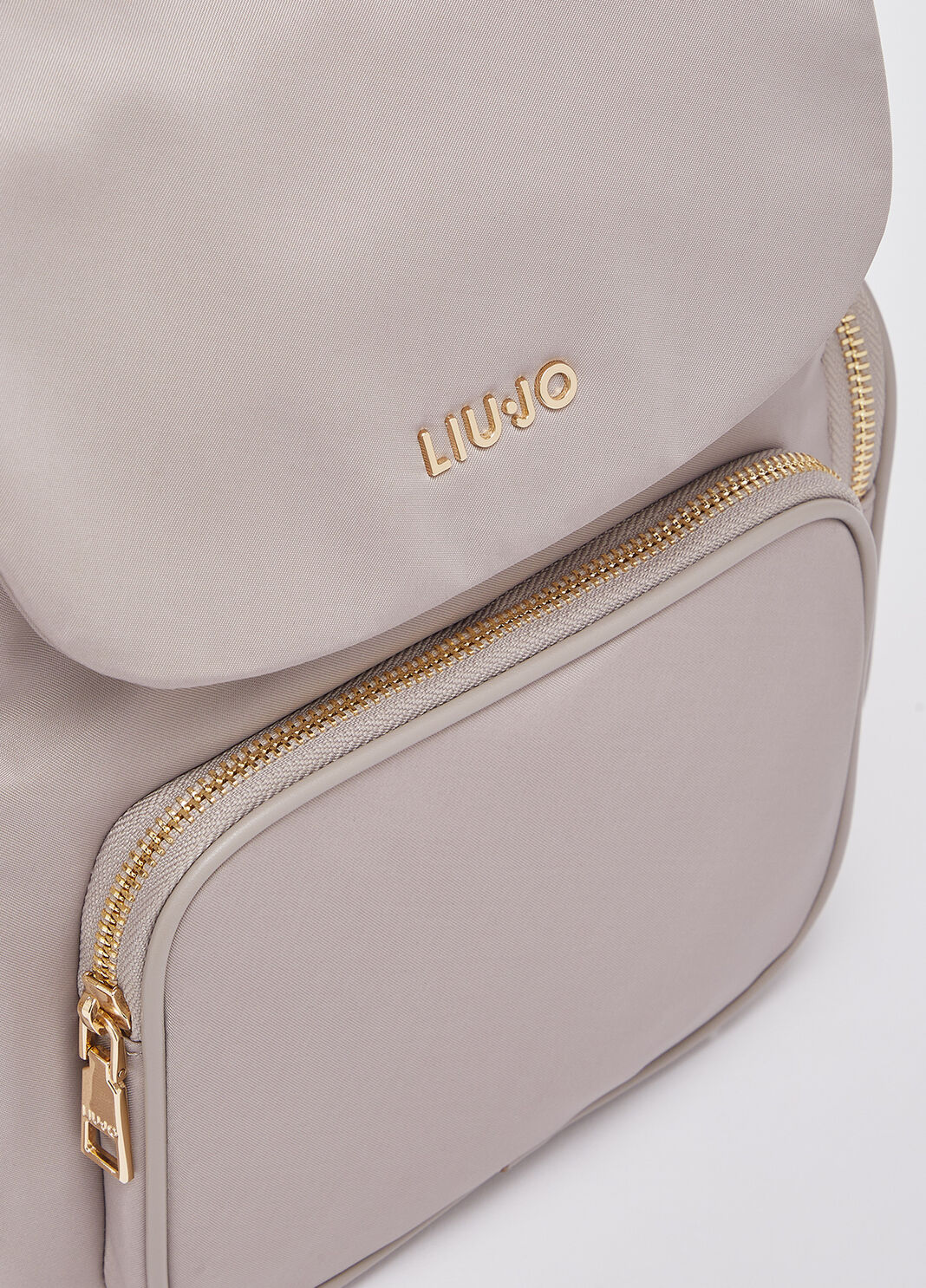 Rucksack aus Nylon mit M&uuml;nzfach Beige Liu Jo - large image number 3