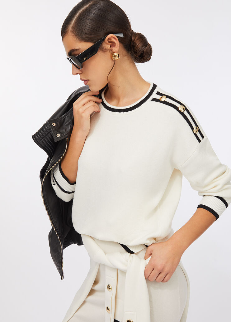 Liu Jo Better top white Liu Jo - large image number 2