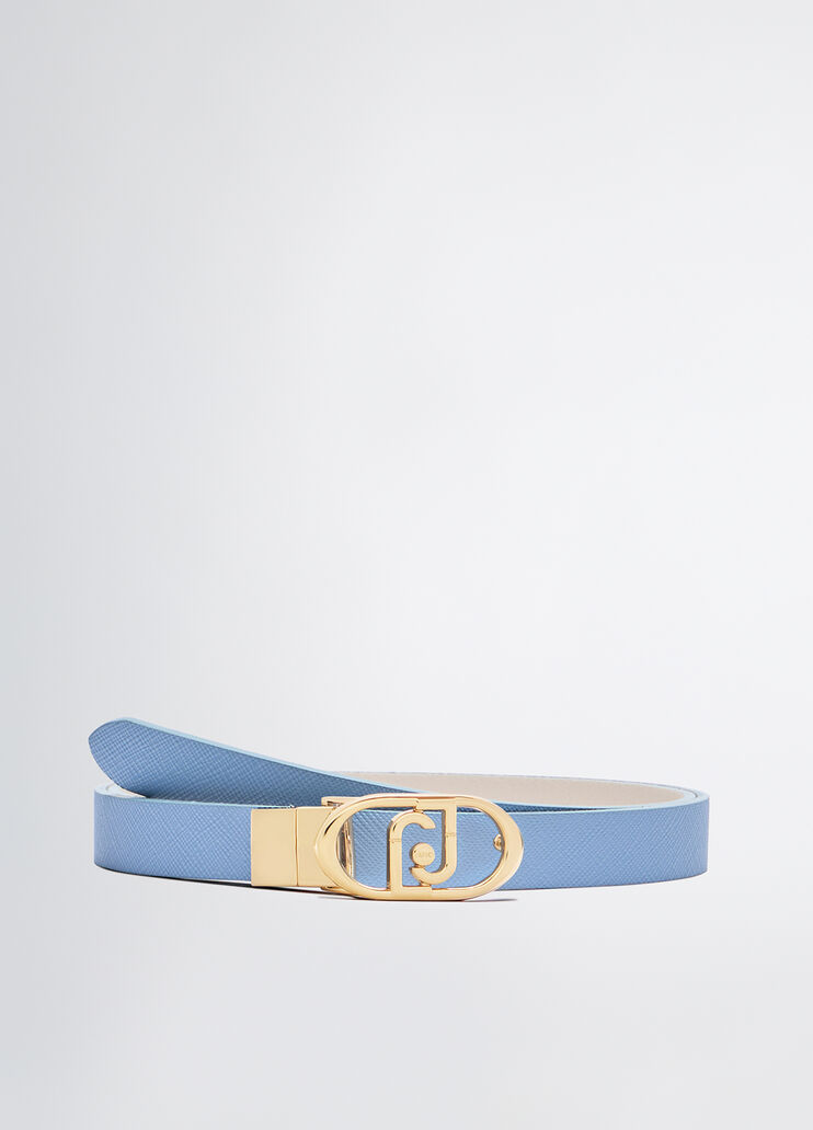 Reversible belt light blue Liu Jo - large image number 3 Reversible belt light blue Liu Jo - large image number 3