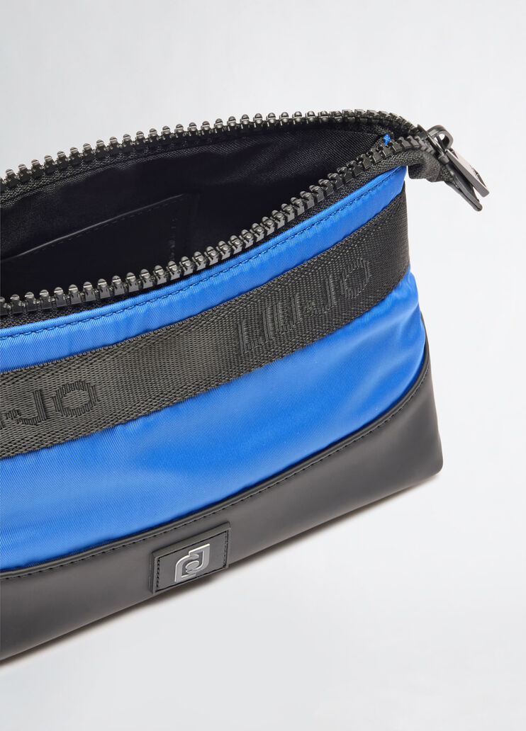 Two-tone toiletry bag blue Liu Jo - large image number 6 Two-tone toiletry bag blue Liu Jo - large image number 6