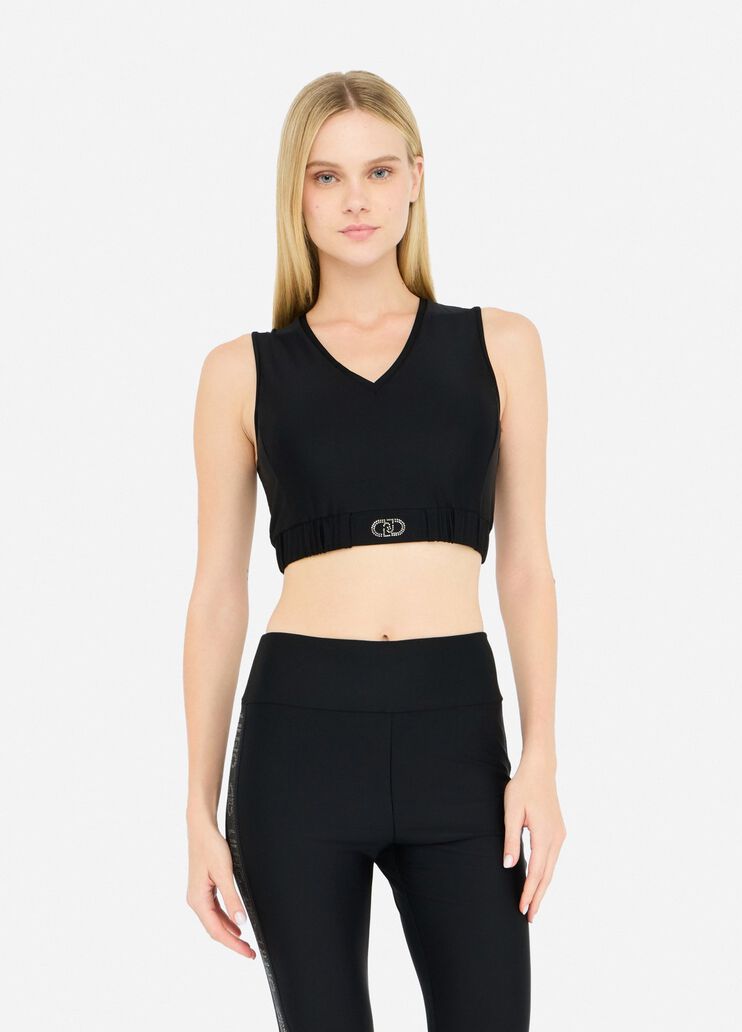 Jersey top black Liu Jo - medium Jersey top black Liu Jo - medium